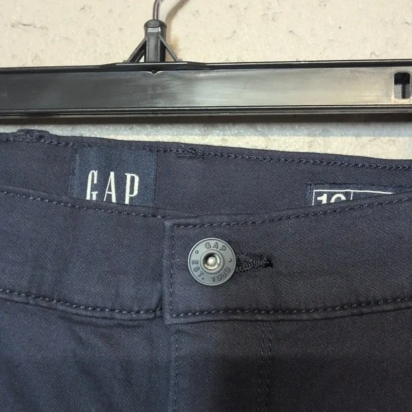 GAP Classic Navy Blue Casual Pants, Stretch Skinny, Size 16 NWT - Picture 4 of 9